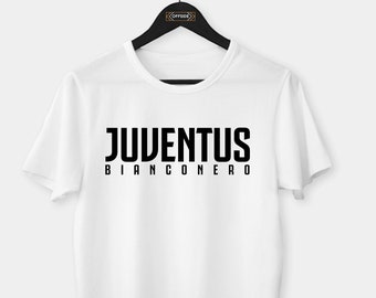 Juventus Bianconera T-shirt: Organic Cotton Football Tee