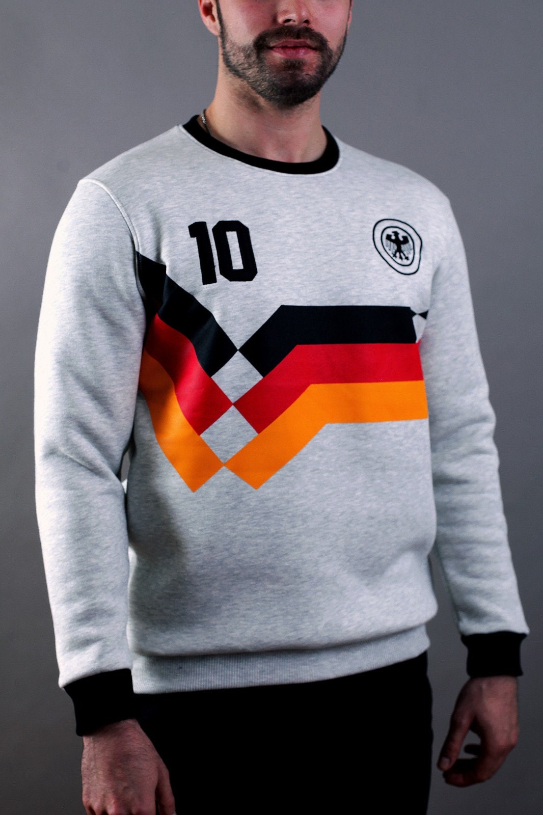 Retro 1990 Germany Soccer Champion Sweatshirt - Dirt Pitch