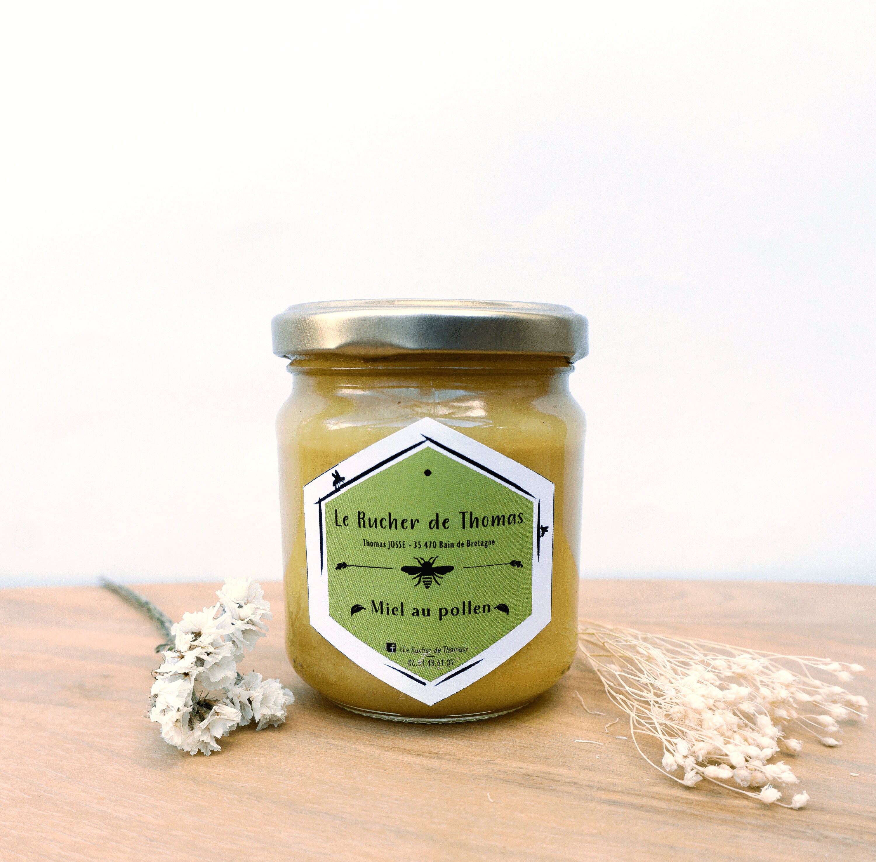 Miel Au Pollen - Artisanal 250G