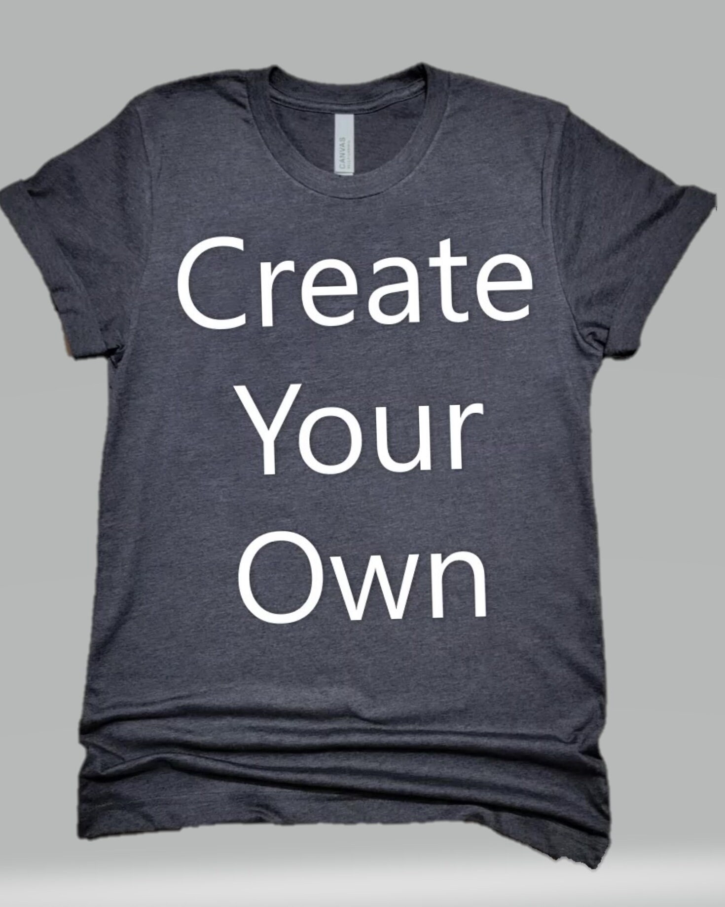 Create Your Own T shirt Custom Made T shirt Very Soft and Comfortable Shirt Adult Size Graphic Tee Etsy