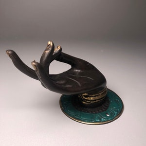 Hand hook bronze,Wall Decor,Hand hook,Bronze hand hook,Bonze wall art,Bronze.