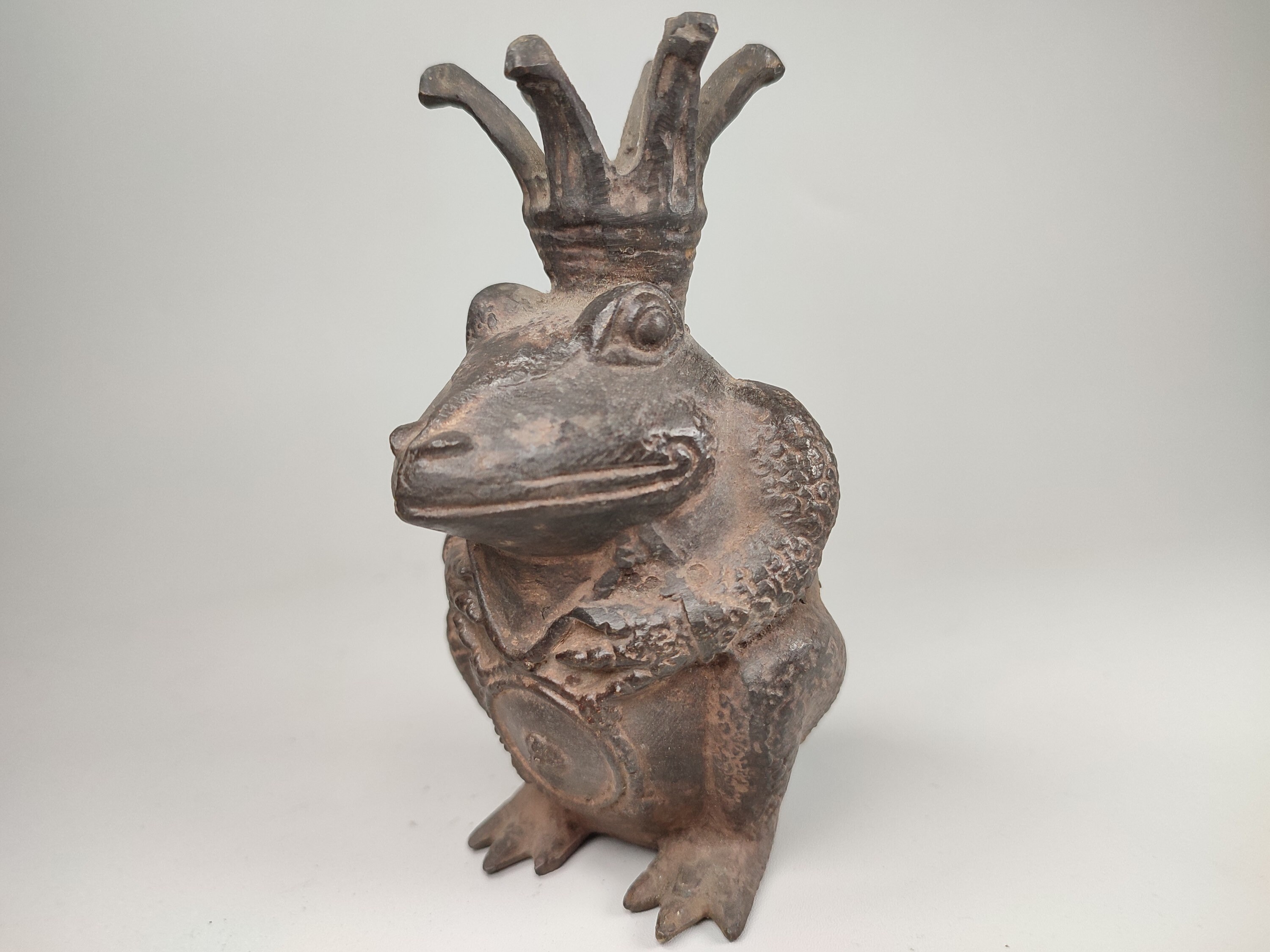 Frog  Bronze Statue,Home Decor,Birthday gift,Animale Figurine, Birthday Gift, Home Decor.