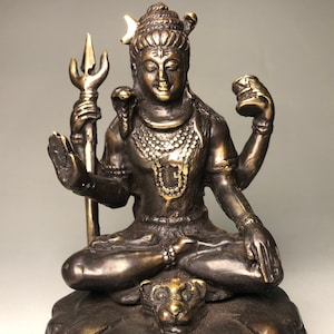 Shiva Lord Statue, Lord Shiva, Mahadev, Decorative Item, Hindu Statue, Spiritual Statue, Shiva Idol, Meditation Room Decor, Birthday Gift.