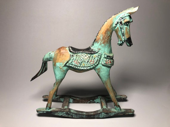 miniature rocking horse