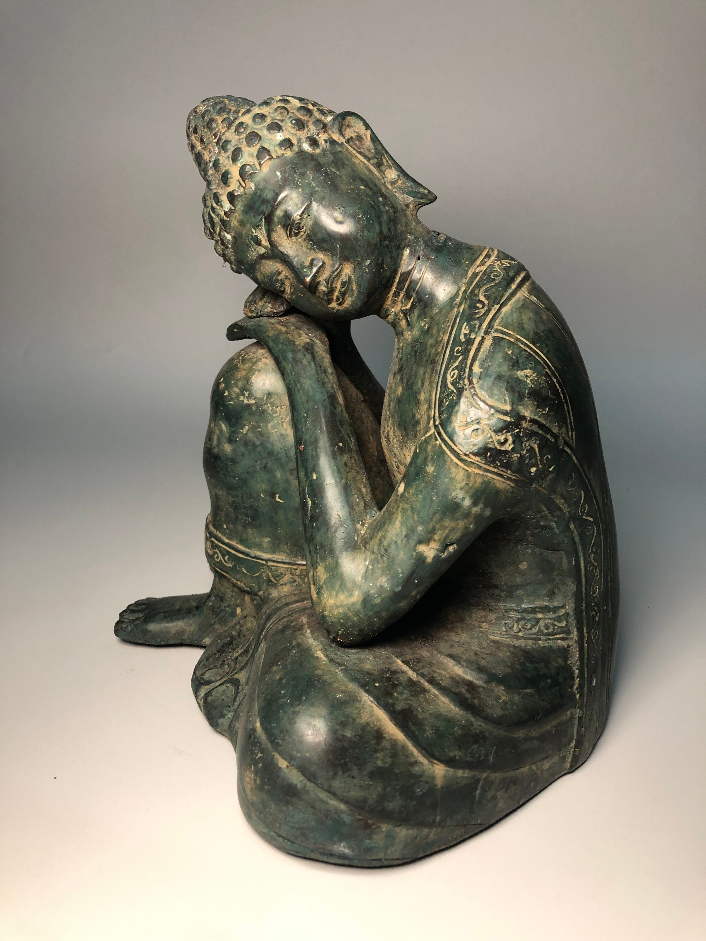 アンティーク　木製仏像 仏像、アンティーク仏像、装飾仏像、仏陀、希少品、高品質、限定