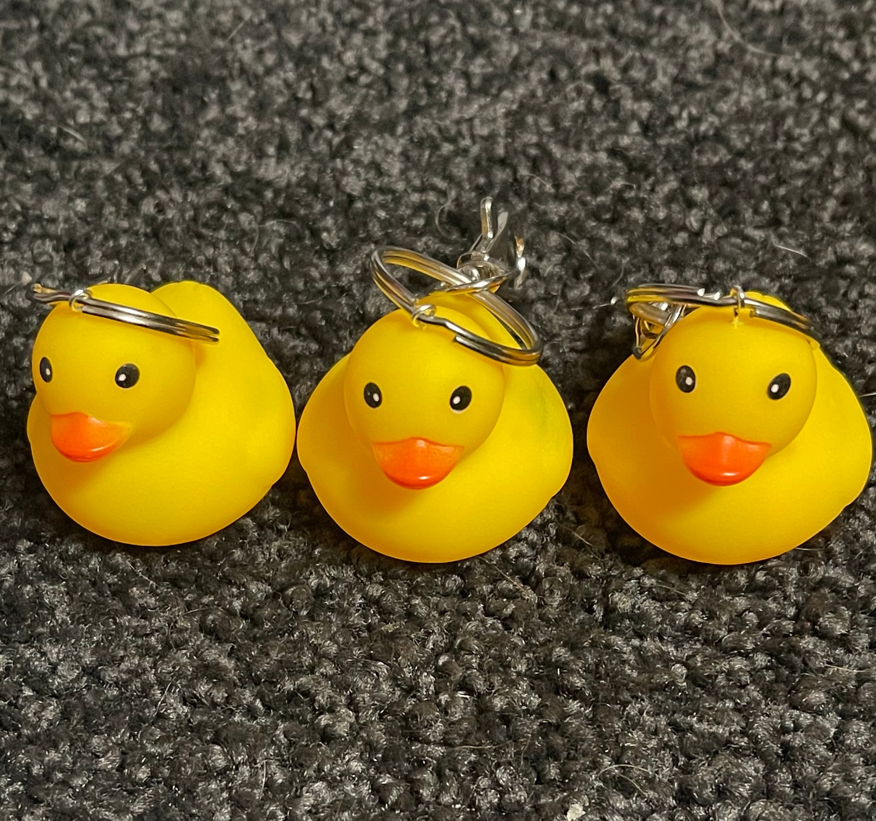 Rubber Duck Keychain Etsy