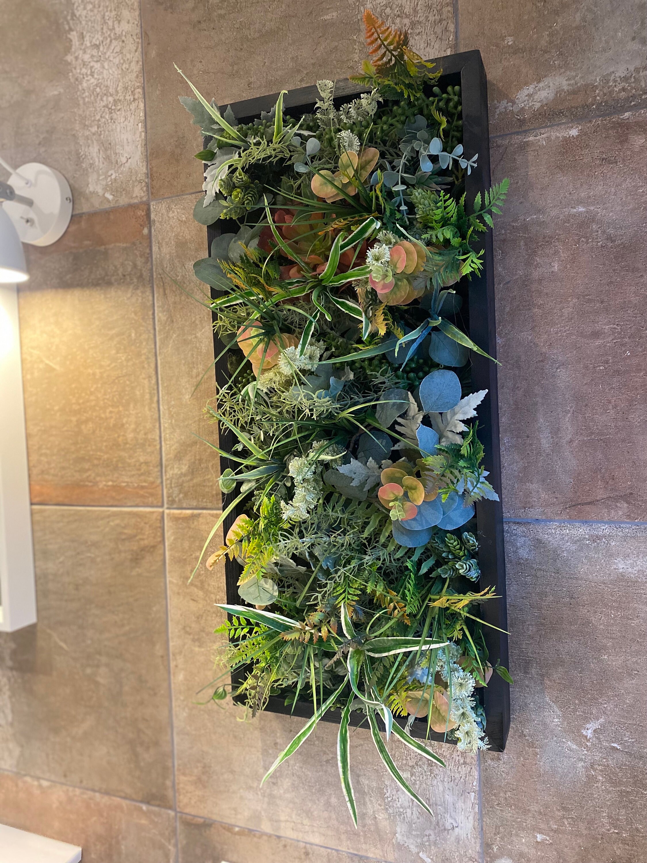 Faux Greenery Foliage Backdrop, Greenery Wall Bathroom, Artificial Plant  Wall, Luxury Tropical Green Flower Wall, Greenery Wall Backdrop 