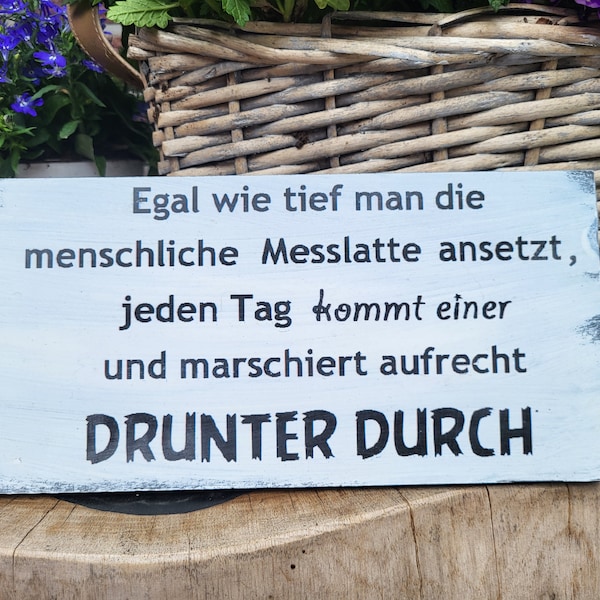 Lustige schilder mit sprüchen Etsy.de