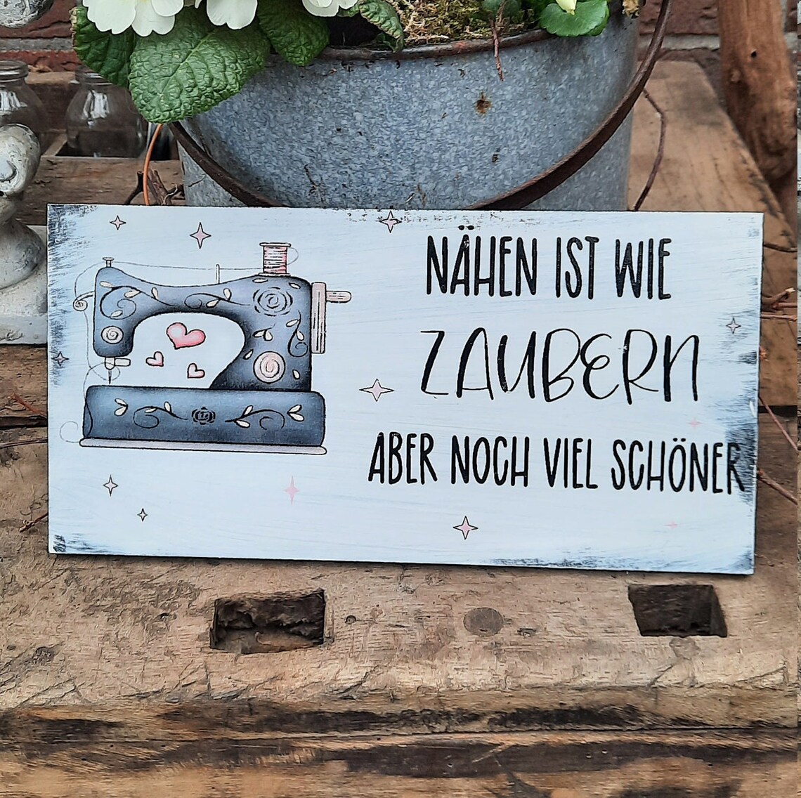 Nähen ist wie zaubern aber noch viel schöner Holzschild Etsy Nähen ist wie zaubern aber noch viel schöner Holzschild Etsy
