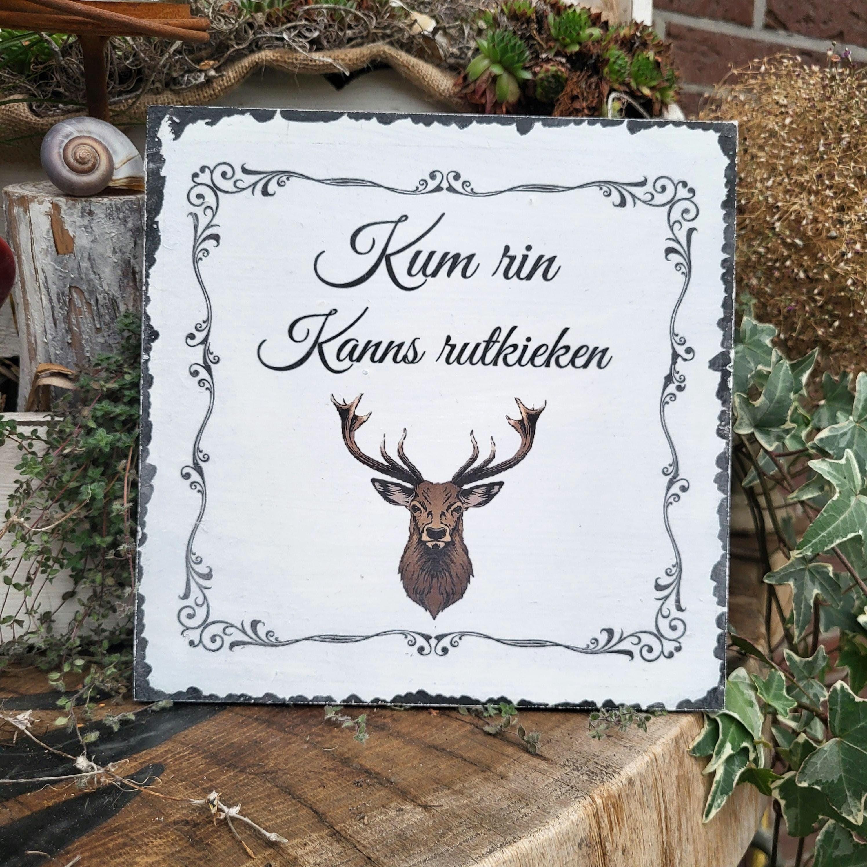 Gemütliches hirschhaus