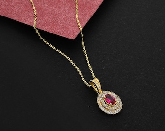Royal Necklace,Gold Plated Silver Necklace,Birthday Gift For Her,Anniversary Gift, Custom  Pendant,Queen Necklace,Vintage Style Necklace