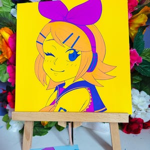 Vocaloid Piapro CFM Kagamine Rin Print Set Anime Posters