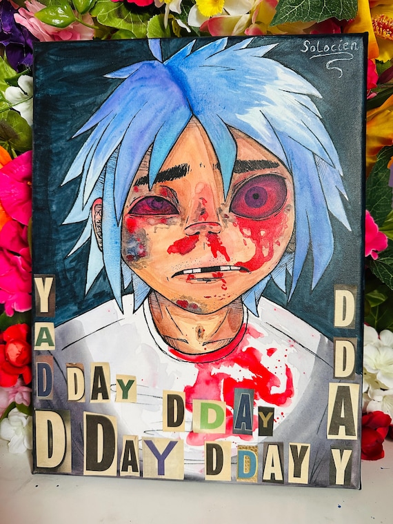 額装済Gorillaz 限定アートプリント