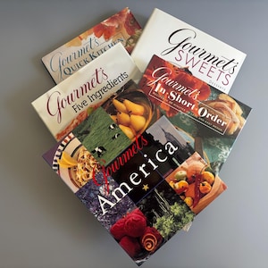 Livres de cuisine gastronomiques vintage des années 1990-2000 au choix, commandés rapidement, cuisine rapide, cinq ingrédients, Amérique, bonbons première édition couverture rigide