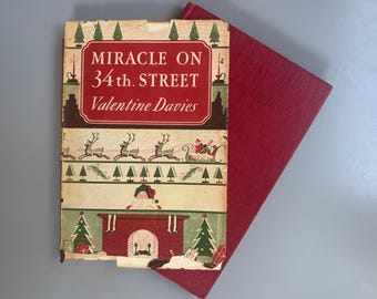 Edizione del 1947 del Book Club di Valentine Davies: "Miracolo sulla 34a strada".