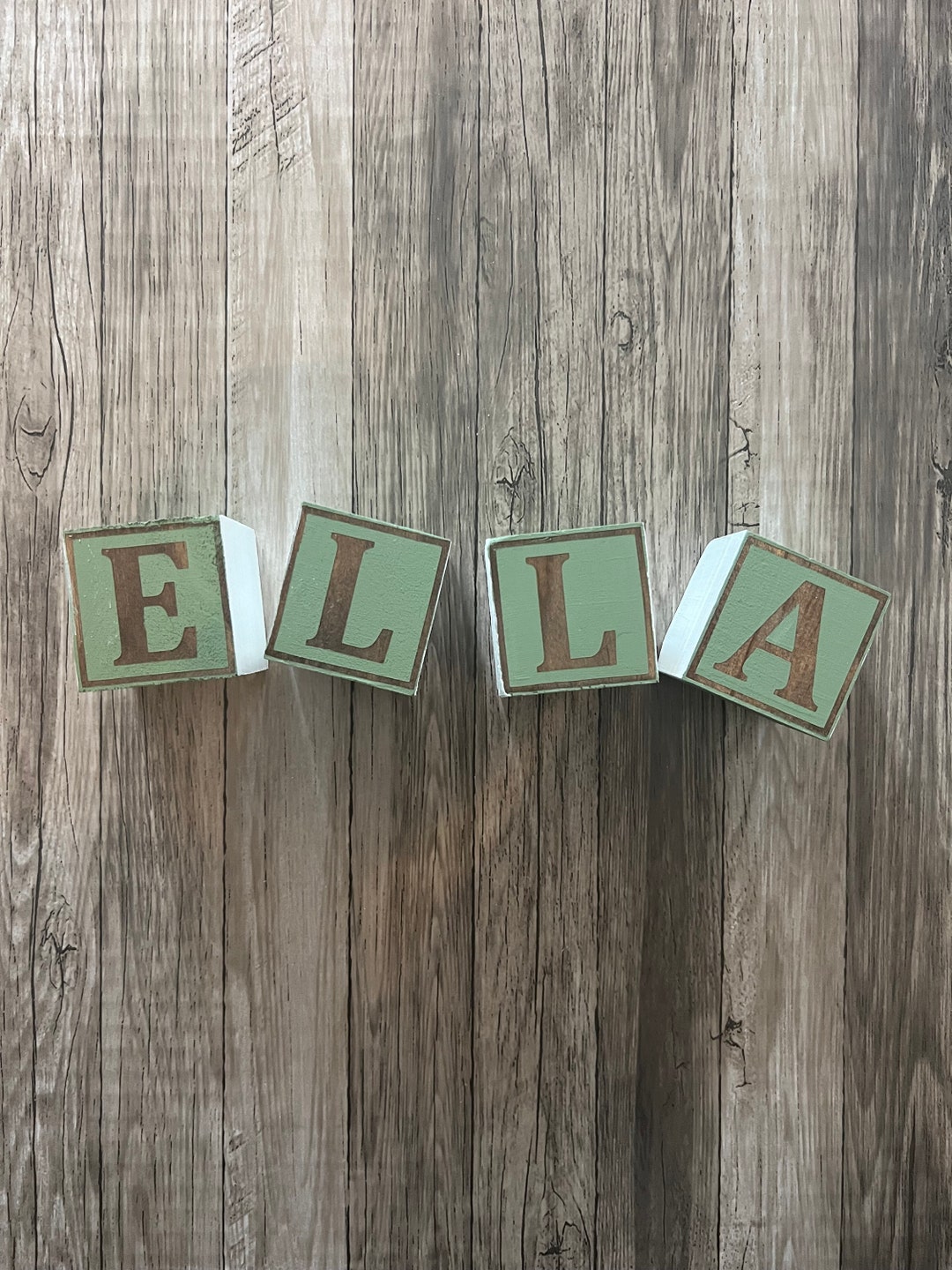 Names With Blocks Custom Name Blocks: Nursery Decor, Baby Announcement - Etsy