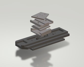 Ghostbusters Proton Pack V-Hook Mount: Fun.com Upgrade STL File (Digital Download)