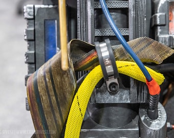 Ghostbusters Proton Pack P-Clamp for ribbon cable mounting to ladder frame. Various sizes.