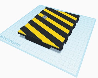 HasLab Frozen Empire Proton Pack Side Door STL File
