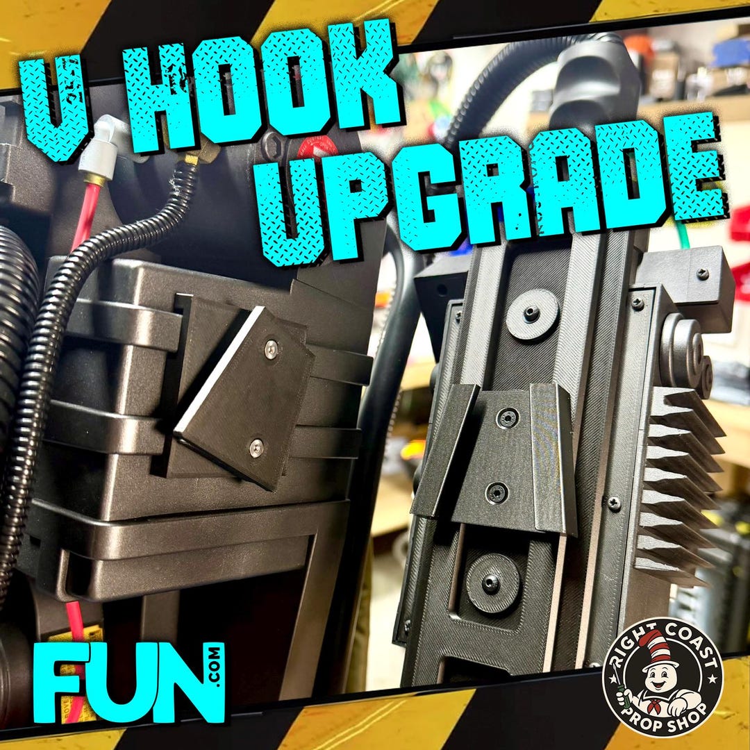 Ghostbusters Proton Pack V-hook Upgrade Kit - Fun.com Packs - Etsy