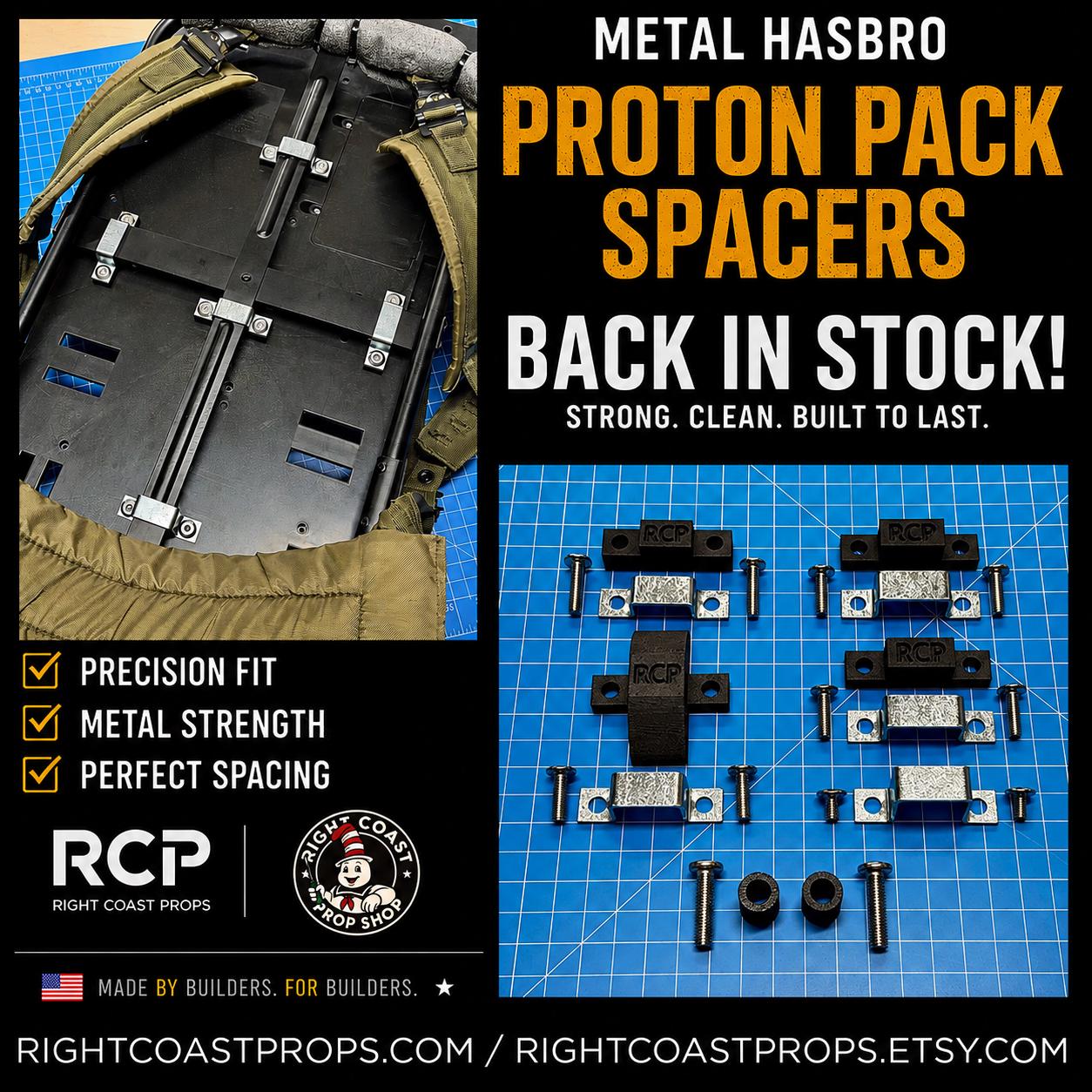 Ghostbusters Haslab Proton Pack LC1 Alice Frame Spacer & Bracket