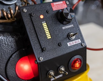 Ghostbusters Attenuator 2.0 with Universal Proton Pack on/off and manual vent control - Adam Savage Inspired