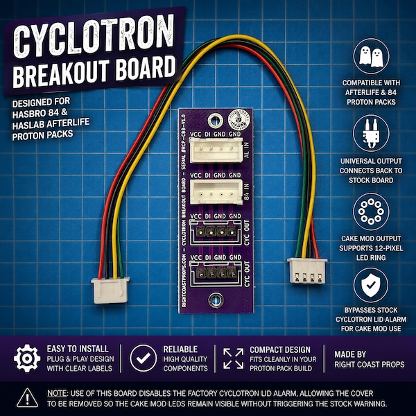 Cyclotron Breakout Board for Hasbro 84 & HasLab Afterlife Packs
