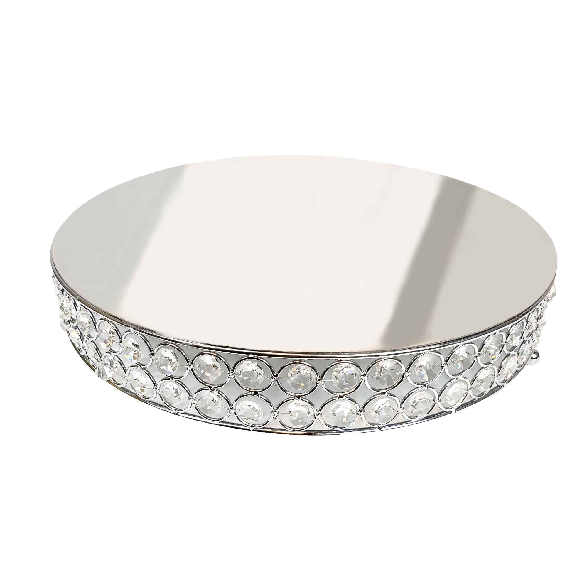 10 Glass Crystal Beaded Cake Stand Riser Display Wedding - Etsy