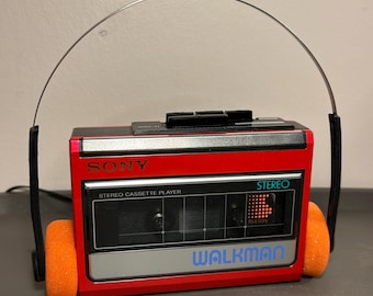 ビンテージ ソニー ウォークマン WM-34 カセットプレーヤー - 希少な