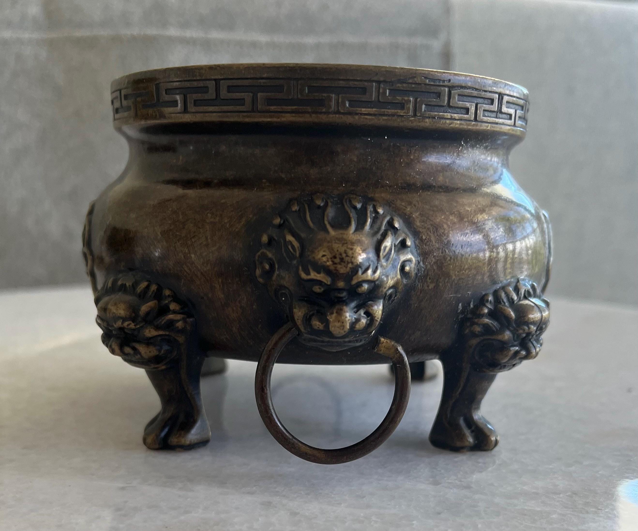 中国古来の青銅器　方てい香炉 古い中国の青銅の香炉 - Etsy 日本