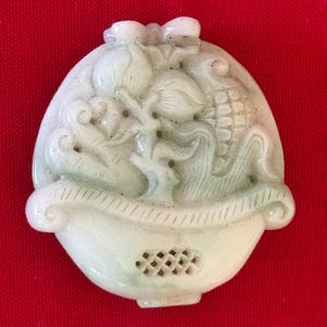 Old Hand Carved Chinese Jade