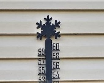 60" Snowflake, Snowmobile or Bigfoot Snow Gauge