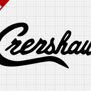 Crenshaw SVG Cutting File / Digital Clip Art, Nipsey Hussle svg, Music Cricut file, hip hop svg, rap svg