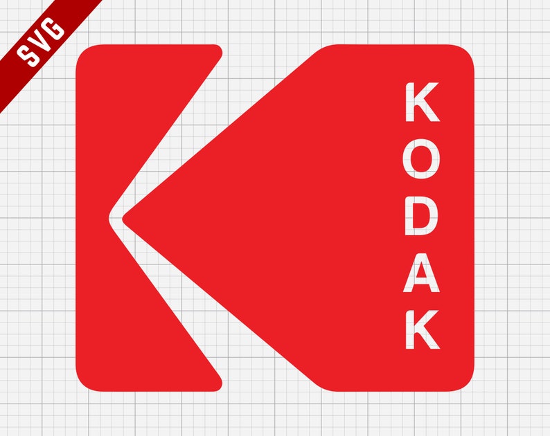Kodak SVG Cutting File | Digital Clip Art, Photography SVG - Etsy