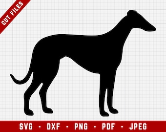 Whippet SVG Cutting File - Whippet Dog Svg | Dogs Digital Clip Art, Dog SVG, Dog Breed Cricut file, Puppy SVG