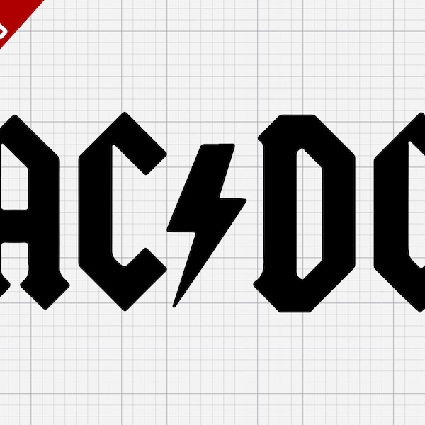 Ac Dc Svg - Etsy