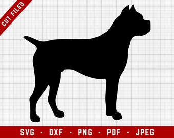 Cane Corso SVG Cutting File - Cane Corso Dog Svg | Dogs Digital Clip Art, Dog SVG, Dog Breed Cricut file, Puppy SVG
