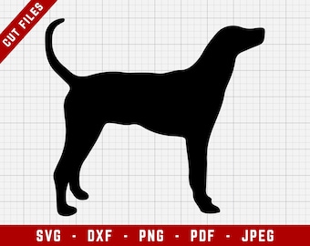 Plott Hound SVG Cutting File - Plott Hound Dog Svg | Dogs Digital Clip Art, Dog SVG, Dog Breed Cricut file, Puppy SVG