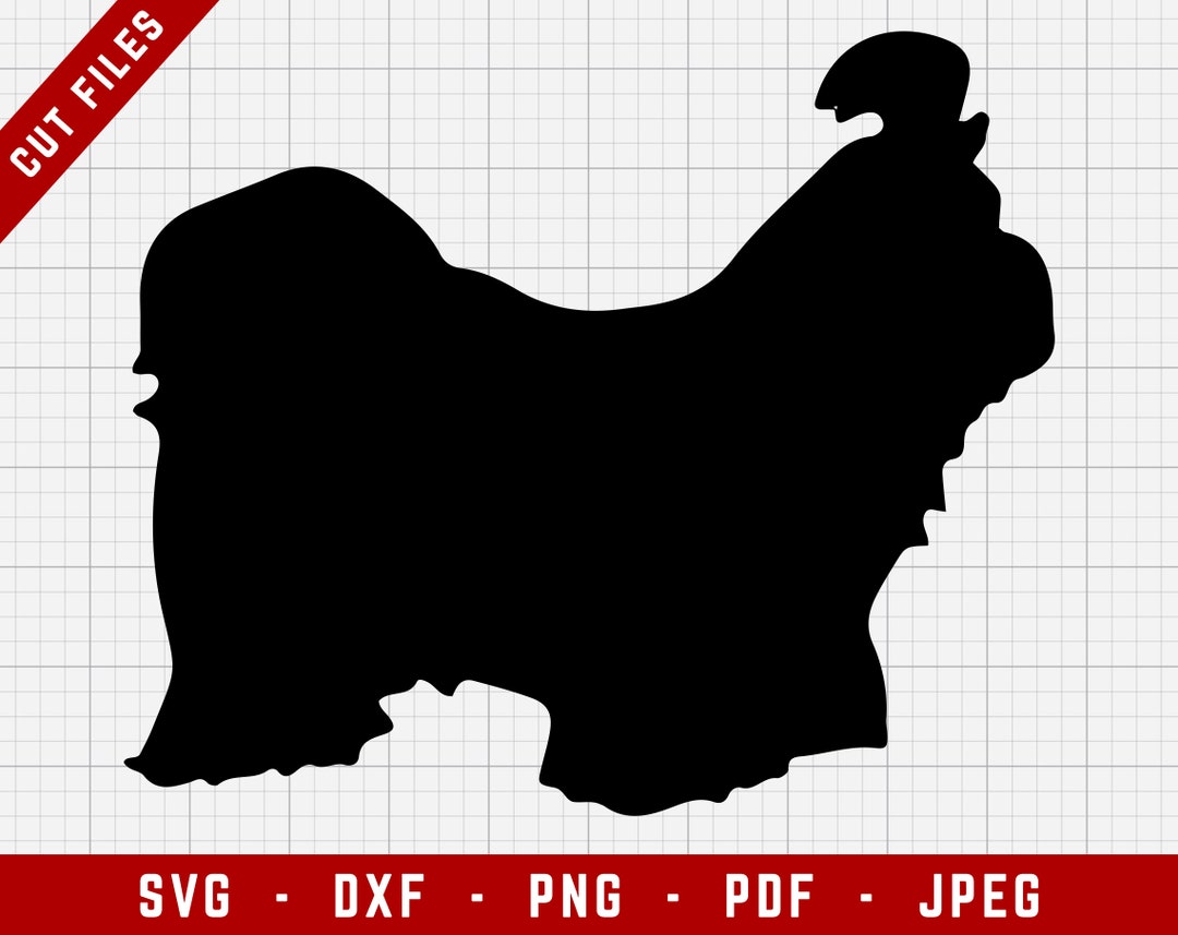 Shih Tzu SVG Cutting File - Shih Tzu Dog Svg | Dogs Digital Clip Art ...