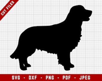 ゴールデン レトリバーの子犬のシルエット、Cricut Cameo シルエットの
