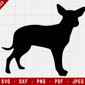 Mexican Hairless SVG Cutting File - Mexican Hairless Dog Svg | Dogs Digital Clip Art, Dog SVG, Dog Breed Cricut file, Puppy SVG
