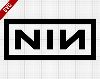 Nine Inch Nails SVG Cutting File | Digital Clip Art, Rock svg, Music Cricut file, NIN SVG