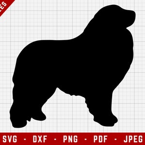 Fichier de coupe SVG des Grandes Pyrénées - Grand Chien des Pyrénées Svg | Chiens Digital Clip Art, Chien SVG, Dog Breed Cricut fichier, Puppy SVG