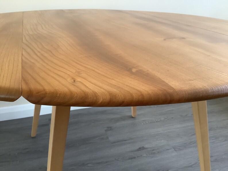 Ercol Windsor 384 Drop Leaf Dining Table. Gold Label 1980 Etsy UK