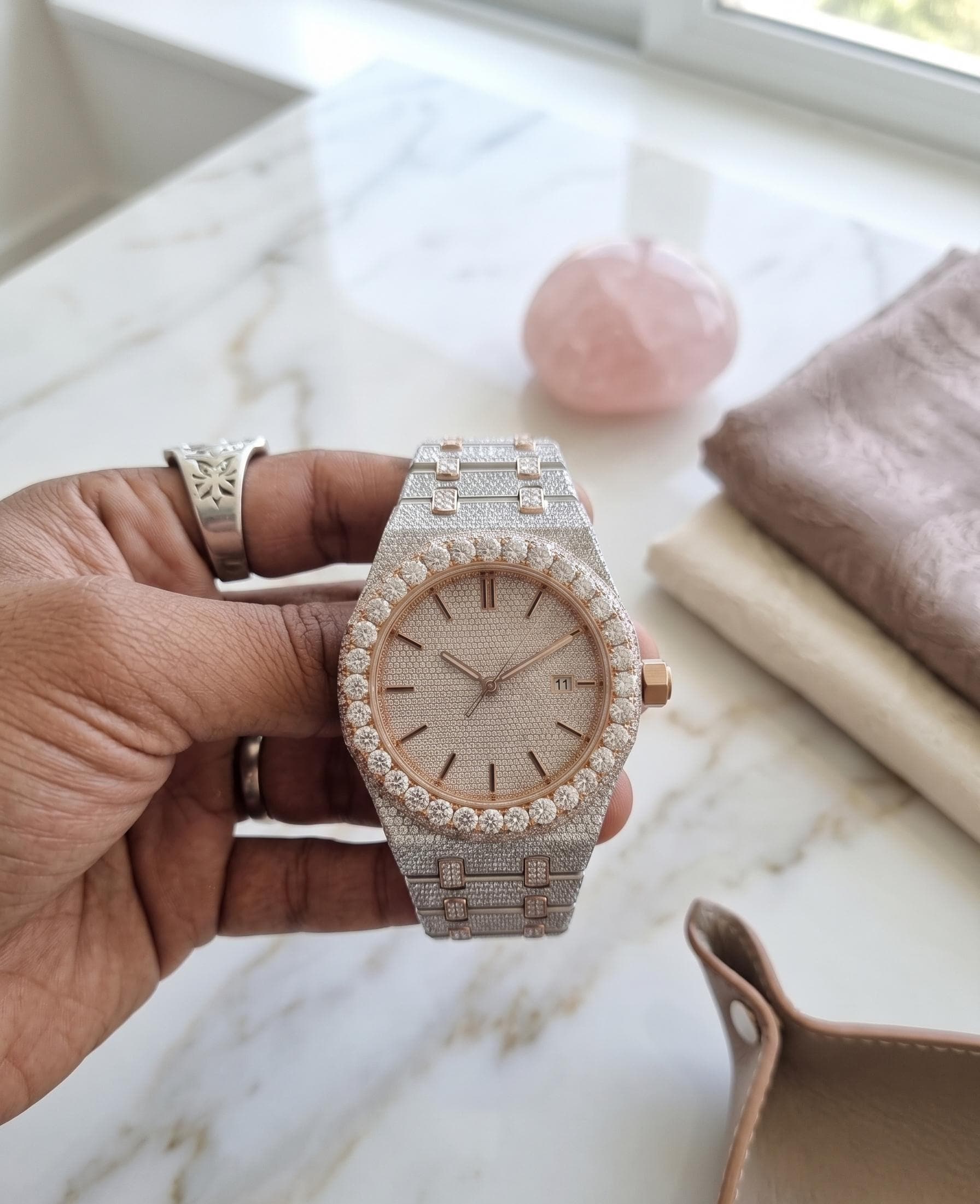 Moissanite watch - Etsy 日本
