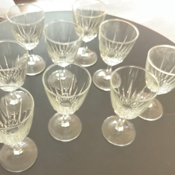 Cut Crystal Glasses Etsy