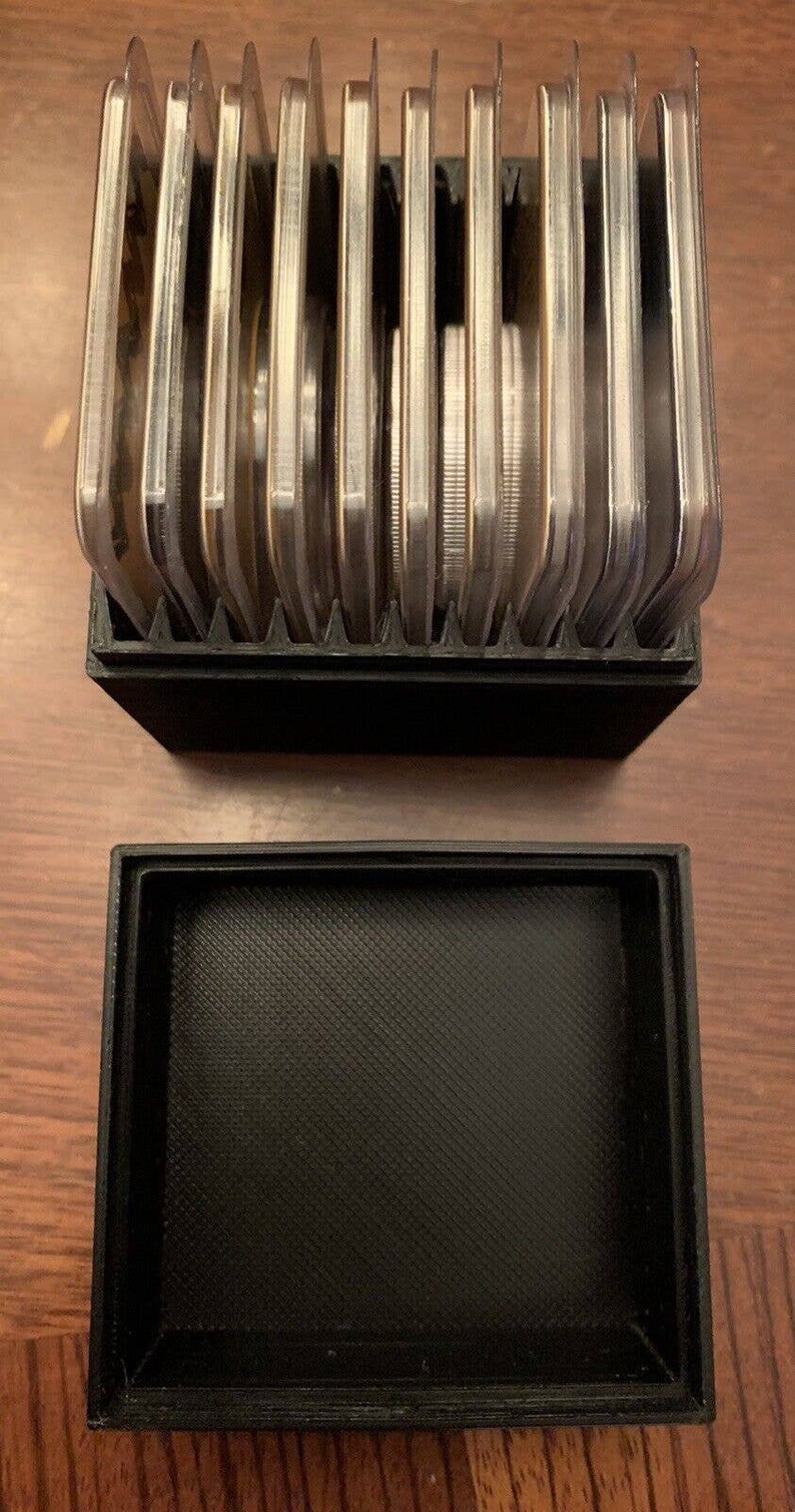 TEP Coin Storage Box Holds 10 Tamper Evident Proof Coins Custom ...