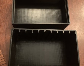 3DP Black Graded Coin Storage Box Holds 10 Certified PCGS Rattler Coin Holders