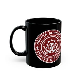 Caneca preta Adepta Sororitas Coffee 11oz