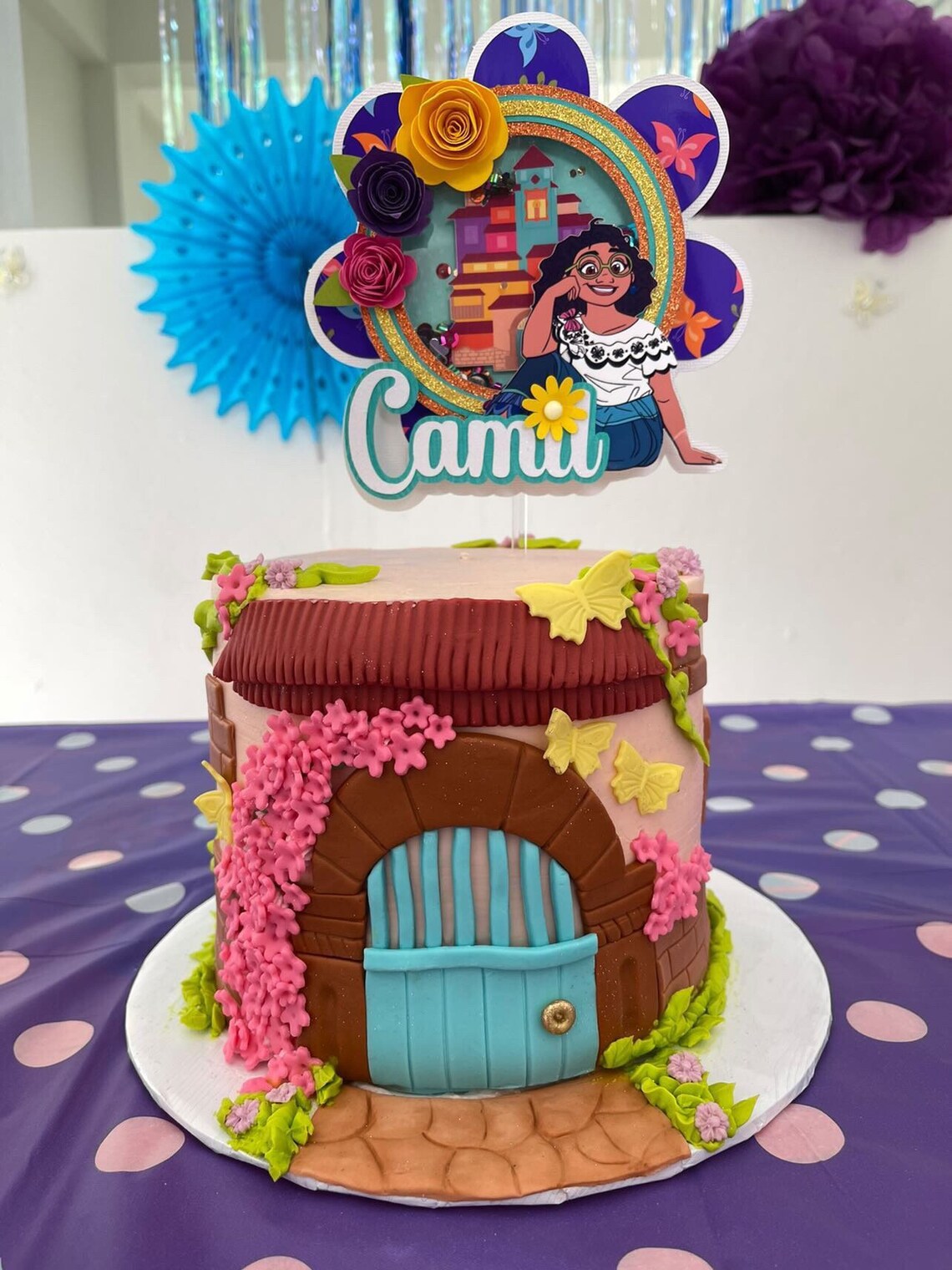 Encanto Cake Topper Encanto Centerpiece Cake Topper Etsy